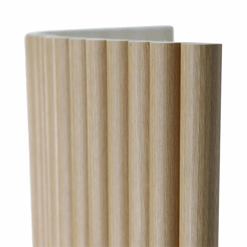 Dual-Edge Wallboard PVC Tech Wood Fabric factory