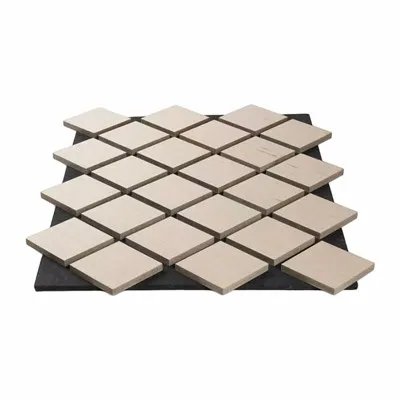 Panel Dinding 3D Modern Kayu Teknologi Penyerap Suara